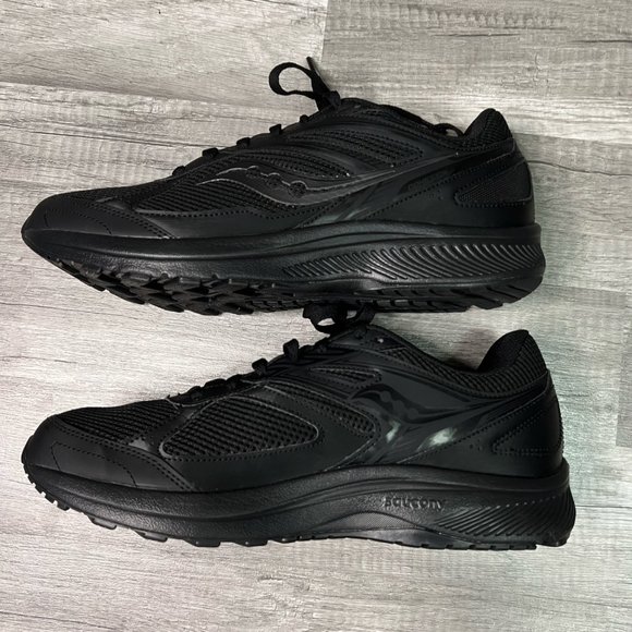 New Without Box Saucony Shoes Cohesion Running Black S20628-5 Mens 11.5 - Picture 2 of 8